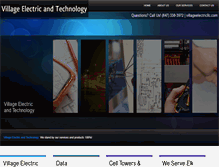 Tablet Screenshot of electricianelkgrovevillage.com